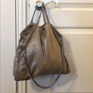 Stella McCartney Falabella Chain-Stitched Tote Bag